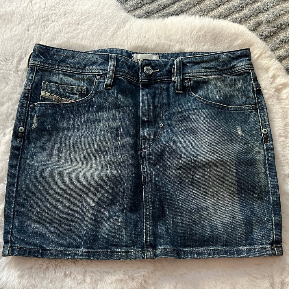 Diesel Mini Denim Skirt (size 28)